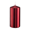 Свеча класическая ADPAL Pienkowa 150/70 красный/металлик - фото 42724