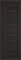 Полотно ЛЕСКОМ дверное Экшпон Техно-10 орех темный стекло черное 60 - фото 42965