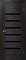 Полотно ОМИС дверное Лагуна черное стекло (пленка ПВХ) 700*2000*34 венге - фото 43026