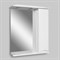 Зеркало AM.PM  Like, частично-зеркальный шкаф, правый, 65 см, с подсв. белый, глянец M80MPR0651WG - фото 43578