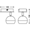 Светильник BRILONER BESON светодиод, металлопластик, 2хLED/3,7W 350lm 3000K, 304x80x125мм, 2045-012 - фото 44508