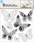 Элемент декоративный ROOM DECOR Бабочки-стразы черные с серебром RKA 6603 - фото 46058