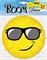 Элемент декоративный ROOM DECOR Смайлик в очках-мини PLA 4011 - фото 46102