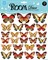Элемент декоративный ROOM DECOR Цветные бабочки RKA 3303 2 листа - фото 46113