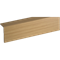 Уголок GRACE ПВХ арочный RICO moulding 10*20*2700 №120 (Дуб рустикальный) - фото 46431