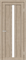 Полотно ОМИС дверное Римини черное стекло (пленка ПВХ) 800*2000*34 мокко - фото 50673