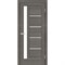 Полотно ОМИС дверное Mistral черное стекло (пленка ПВХ) 600*2000*34 premium grey - фото 51327