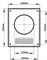 Площадка ЭРА торцевая пластиковая с решеткой 180х250 фланец D120 120ПТПР - фото 54166