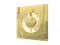 Вентилятор ЭРА осевой вытяжной с обратным клапаном D 100, декоративный SLIM 4C Gold - фото 54805