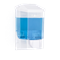 Диспенсер FLOSOFT для жидкого мыла 500мл. белый 10*8*16,5см D-SD40 - фото 57645