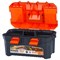 Ящик для инструментов BOXER 16,5 черный/оранжевый арт.BR3923 - фото 60654