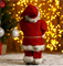 Дед Мороз в красной шубке с брёвнышком 29см 3555414 - фото 61306