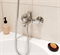 Смеситель SENA для ванны с коротким изливом с керамическим дивертором SENSB00i02WA - фото 62700