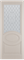 Полотно ЛЕСКОМ дверное Экшпон Неаполь ясень золотой витражное стекло 80 - фото 63207