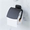 Держатель AM.PM Gem для туалетной бумаги с крышкой, черный A90341422 - фото 63440
