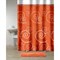 Штора для ванной PRIMANOVA Maison 180*200см (полиэстер) оранжевая D-15381 - фото 64069