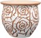 Горшок керамический 7л Букет роз арт.6026 - фото 64853
