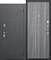 Дверь металлическая 7,5см Гарда Муар Венге табакко (960мм) левая - фото 65241