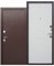 Дверь металлическая 8мм Гарда Белый Ясень (860мм) правая - фото 66146