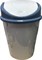Контейнер для мусора 12л (овальный) голубой М1374 - фото 68109