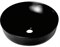 Раковина GAPPO накладная без перелива 415*415*135 GT-105-8 круглая, черная - фото 68952
