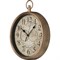 Часы настенные LEFARD Italian Style кварцевые 31*25см античное золото, циферблат D=22см 220-269 - фото 71300