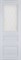 Полотно ЛЕСКОМ дверное Экшпон НЕСТАНДАРТ Венеция-2 белый софт витражное стекло 220*80 - фото 72592