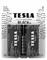 Батарейка TESLA D BLACK+(LR20/BLISTER FOIL 2PCS) 1099137272 - фото 74327