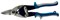 Ножницы ОРМИС по металлу, 250мм, левый рез арт.19-6-403 - фото 79528