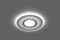 Светильник потолочный Feron встр.светод.подсв.15LED*2835 SMD4000KMR16 50W G5.3 бел.мат,хрCD950 29712 - фото 80414