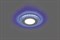 Светильник встраиваемый Feron светодиодный 6W, 480Lm, белый (4000К) и синий, AL2330 29583 - фото 80580