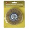 Щетка-крацовка ОРМИС со шпилькой для дрели, круглая, диаметр 100мм (Hobbi) арт.45-3-001 - фото 80869