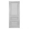 Полотно ЛЕСКОМ дверное Экшпон Венеция-7 серый софт глухое 60 - фото 81138