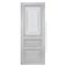 Полотно ЛЕСКОМ дверное Экшпон Венеция-7 серый софт гравированное стекло 80 - фото 81162