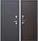Дверь металлическая Гарда Муар Венге (860мм) левая - фото 81298