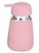Дозатор АКВАЛИНИЯ для жидкого мыла керамика Soft розовый B4333A-1P - фото 86557