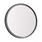 Зеркало для ванной комнаты MOON круглое 80 с подсветкой черный - фото 87843