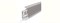 Плинтус напольный с кабель-каналами 55мм 2,2м Деконика 253 Ясень серый - фото 89079