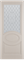 Полотно ЛЕСКОМ дверное Экшпон Неаполь ясень золотой витражное стекло 70 - фото 89563