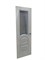 Полотно ЛЕСКОМ дверное Экшпон Новелла ясень серый/серебро стекло с художественной печатью 60 - фото 90016