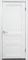 Полотно ЛЕСКОМ дверное Экшпон Венеция-2 белый софт глухое 70 - фото 93168