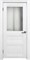 Полотно ЛЕСКОМ дверное Экшпон Венеция-2 белый софт витражное стекло 60 - фото 93172