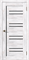 Полотно ДУБРАВА остекленное Рада NEW Вертикаль Ель альпийская, ст.черное 600мм - фото 93452