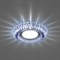 Светильник потолочный Feron MR16 50W G5,3 прозрачный+синяя подсветка CD904 32542 - фото 93556