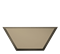 Плитка ДСТ зеркальная бронзовая матовая ПОЛУСОТА 200х86 мм. с фацетом СОЗБм1(п) - фото 93716