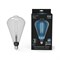 Лампа GAUSS LED Filament ST164 6W 330Lm 4000К Е27 gray straight 157802205 - фото 95729