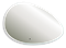 Зеркало LED Omega сенсорный выключатель 920*600 - фото 96079