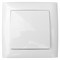 Выключатель SIRIUS MIRA одноклавишный белый 10A C-021-MIR - фото 96179