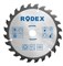 Диск RODEX по дереву с крупными зубьями 150*T30 22,2мм RTS30150 - фото 98162