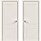 Полотно дверное Флорида ПГ 700 белая эмаль - фото 98215